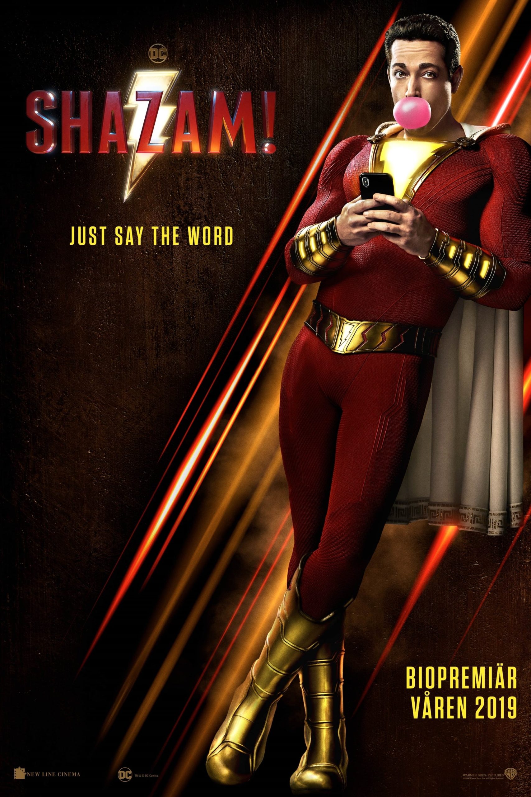 Poster de la película "Shazam!"