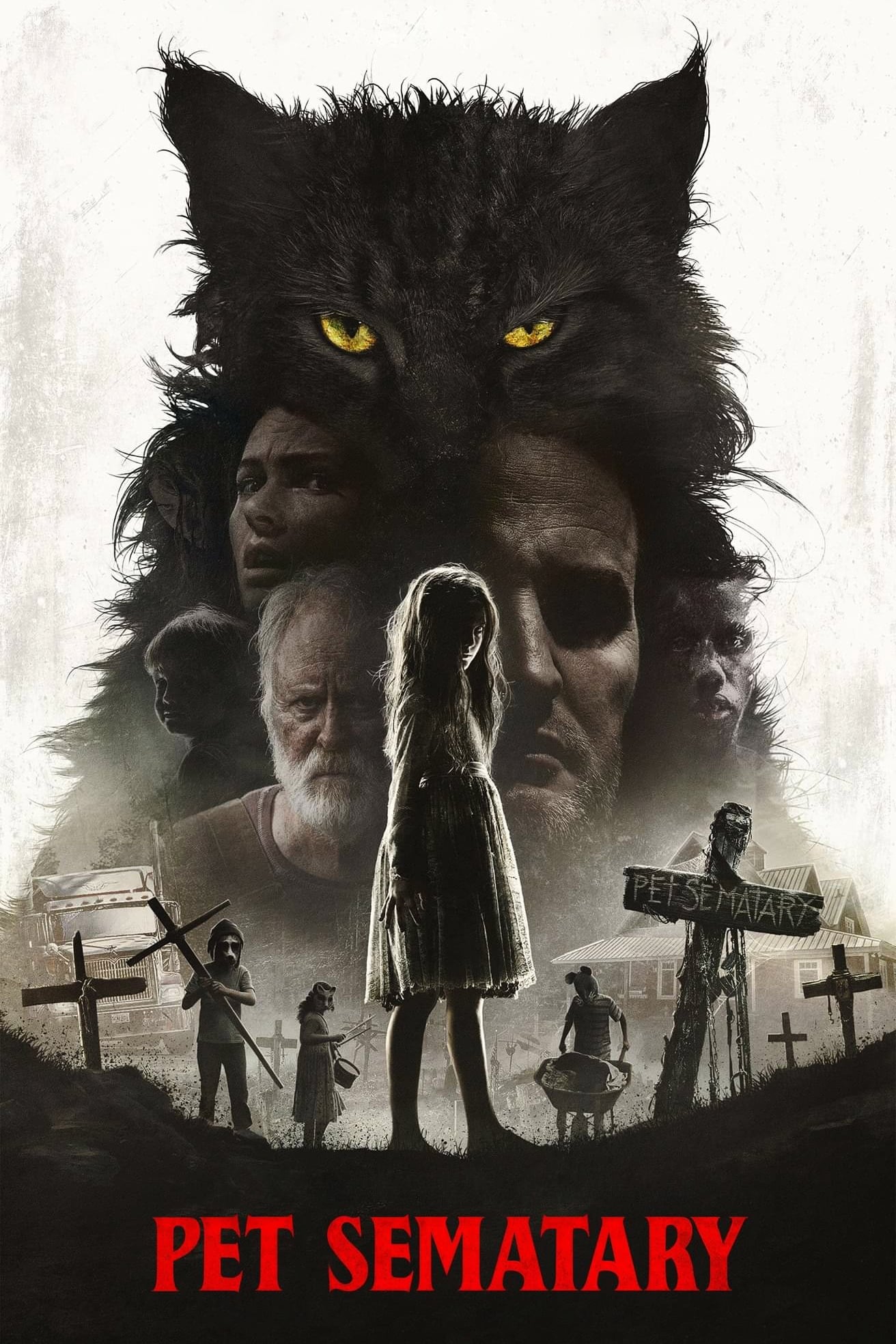 Poster de la película "Cementerio de animales"