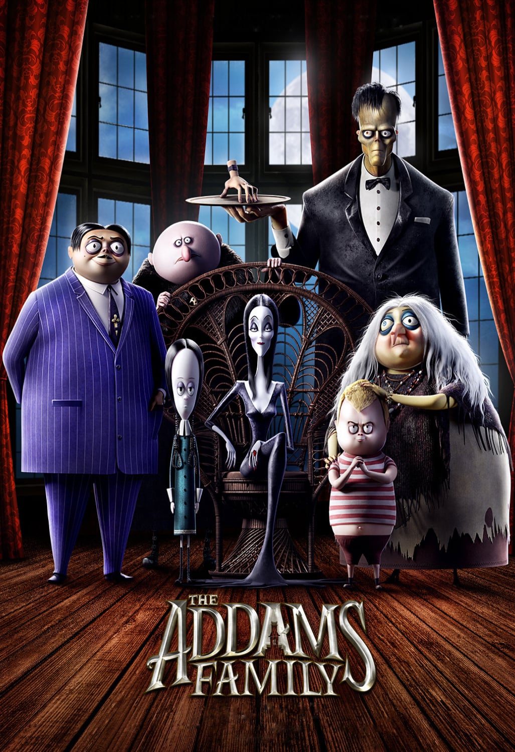 Poster de la película "The Addams Family"