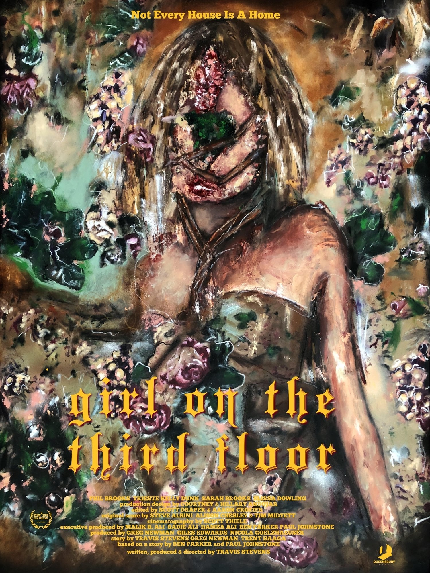 Poster de la película "Girl on the Third Floor"