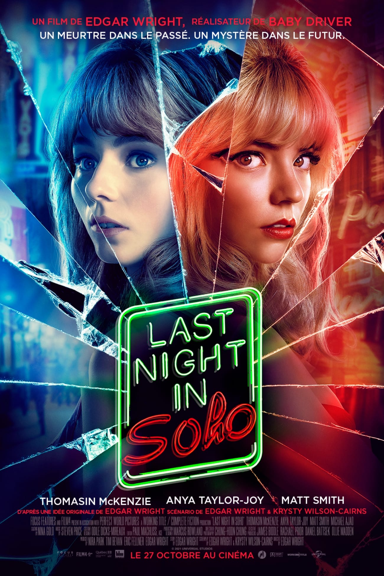 Poster de la película "Última noche en el Soho"