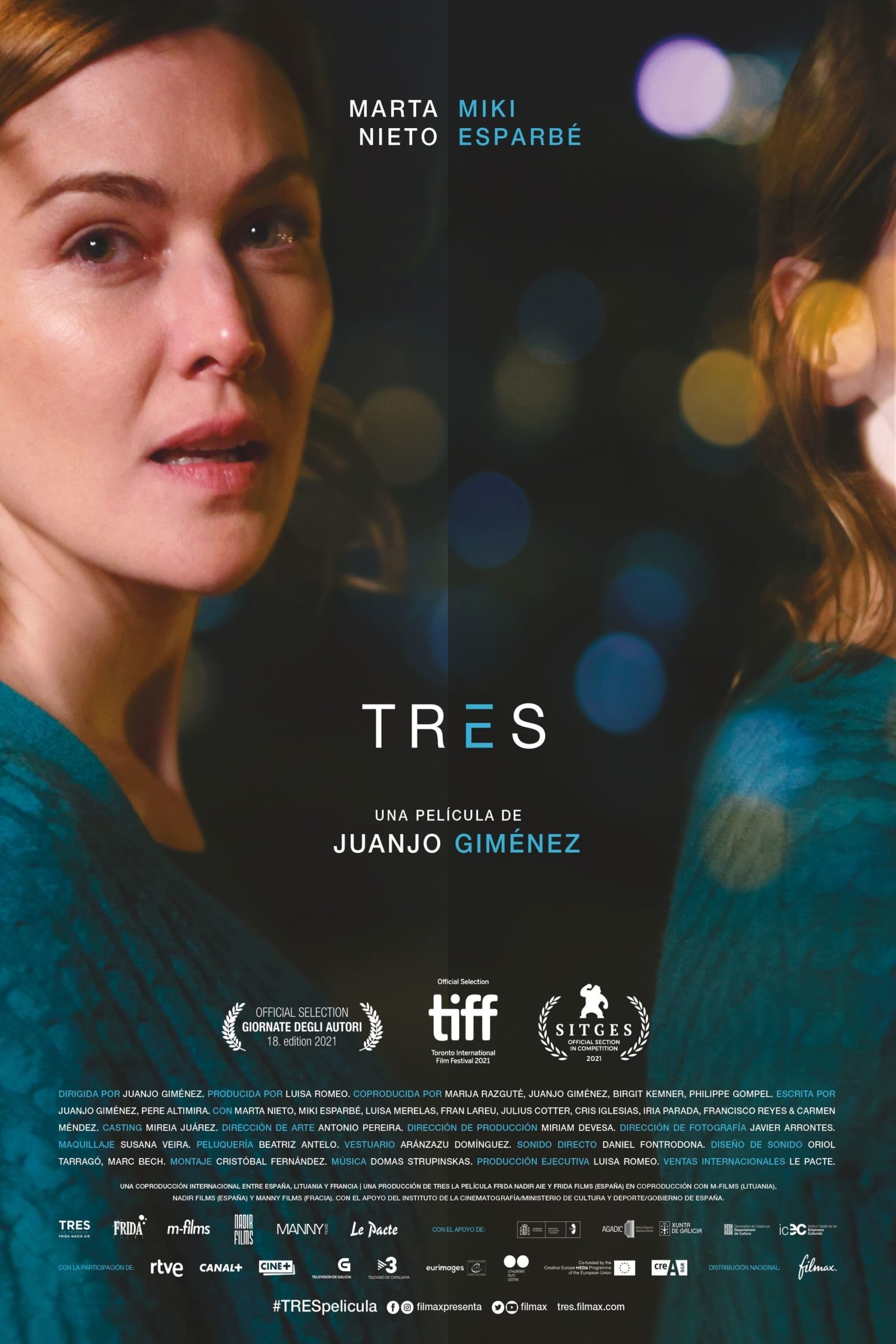 Poster de la película "Tres"